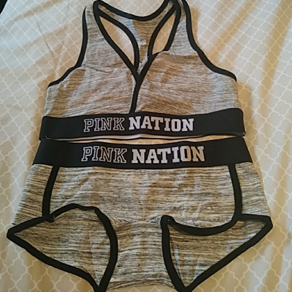 Sport Bra and Boy Shorts Panties